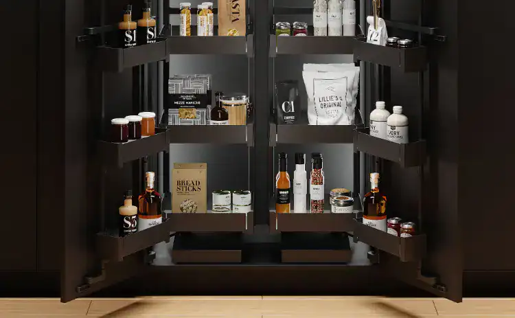 Accesorios de cocina y baño: interiores, organizadores y complementos